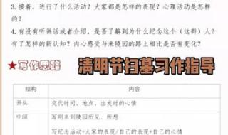 清明节写作一篇作文的第三段怎么写 清明节的作文怎么写